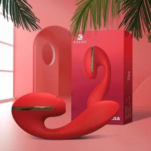 KISSTOY Tina Clit Suck Toy Vagina Vibrator for Woman G Spot Stimulator Couple Clitoris Sucker Adult Intimate Female Masturbator