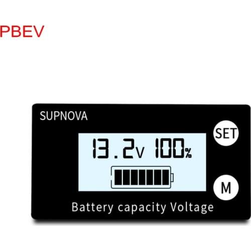 LCD DIGITAL Battery LEVEL/VOLTAGE Indicator /TESTER 12V Lithium/LEAD ACID VOLTMETER
