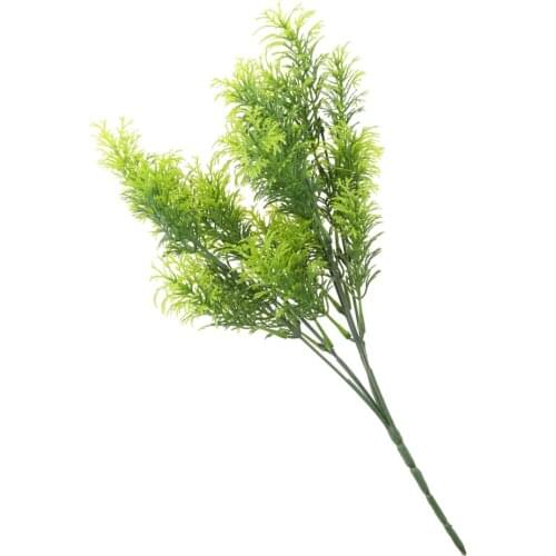 1Pcs Artificial Plants Green Grass 30cm Plastic Cedar Tree Indoor Decorative Flower Wedding Home Decoration Table Ornament