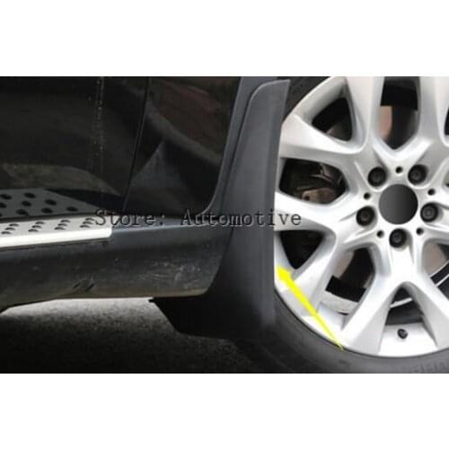 4pcs Mud Flaps Splash Guards Mud Guards For BMW X6 E71 2009-2014