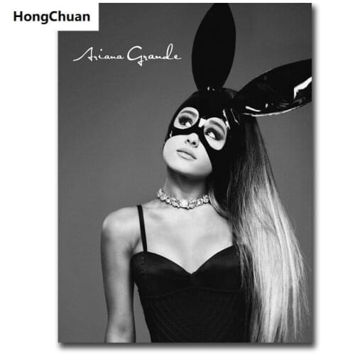 Cute Bunny Girl 5D DIY Diamond Painting Cross Stitch Needlework Home Decoration Mural Square/Round Mosaic Diamond Embroidery