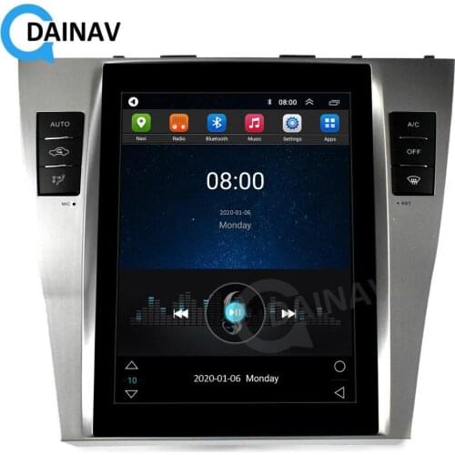 Tesla style Car Multimedia Radio GPS Navigation For Toyota Camry 2008 2009 2010 2011 DVD Player Auto Head Unit