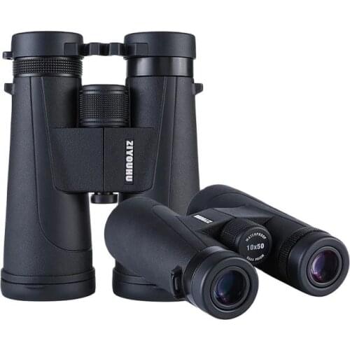 Binoculars Telescope 12x50 HD Professional Binoculars Large Objective Lens BAK4 Prism Telescope lll Night Vision Travel Hiking