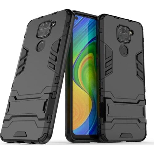 Kickstand Case For Xiaomi Redmi Note 9 Cases Shockproof Armor TPU + PC Tough Cover for Xiomi Redmi Note 9 Note9 Funda Coque