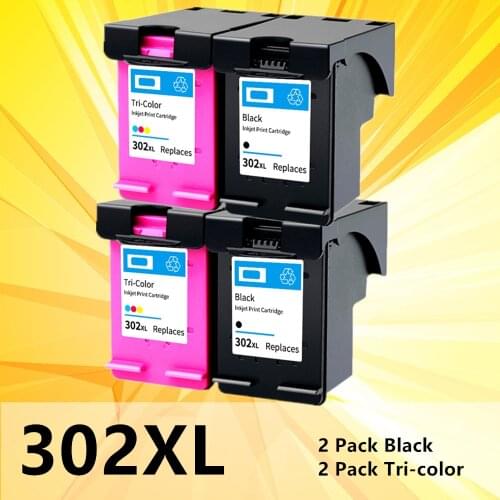 302XL Cartridge for hp 302 XL hp302 HP302XL Ink Cartridge for Deskjet 1110 2130 1112 3630 4520 4250 3830 5220 5230 5232 printer