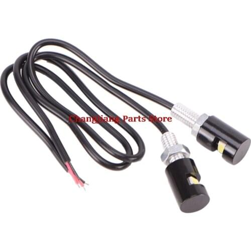 New Arrival 2X White Motorcycle SMD LED Bolt Lamp Car Universal License Plate Light