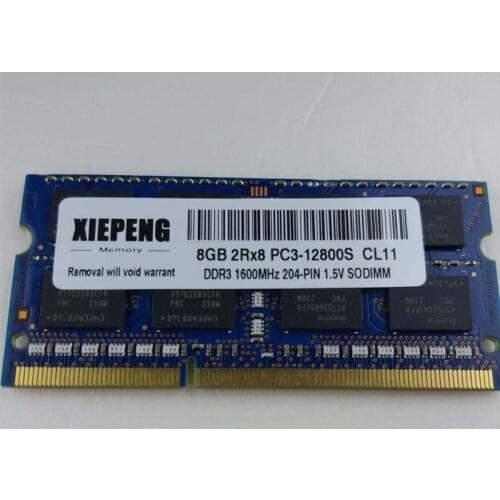For Dell Precision M2800 M3800 M4800 M6700 M6800 Laptop RAM DDR3 8GB 2Rx8 PC3-12800S 4GB DDR3-1600 204pin SODIMM Notebook Memory