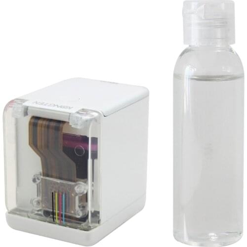 Mini Handheld Color Printer(MBrush) USB Wireless Bluetooth Portable Printer Mobile Color Printer with Standard Ink Cartridge