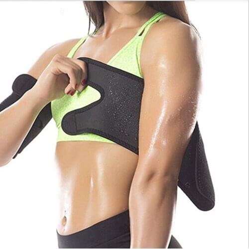 Arm Bands Body Shapers Men Women Fitness Running Sweating Armband Slimmer Sleeve Trimmers Wraps for Lose Fat Arm Shaper