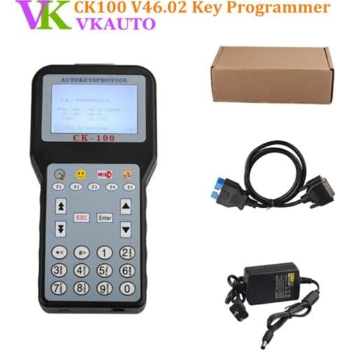 2017 Latest V46.02 CK100 Auto Key Maker With 1024 Tokens For Car Locksmith Tool New Generation of SBB CK 100 Key Programmer