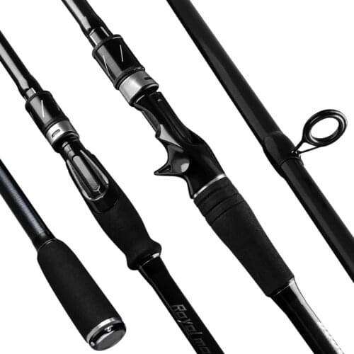 Telescopic Lure Fishing Rod Ultralight Carbon Fiber Baitcasting Spinning Fishing Pole 1.8/ 2.1/2.4/2.7/3.0/3.6 M For Sea Surf