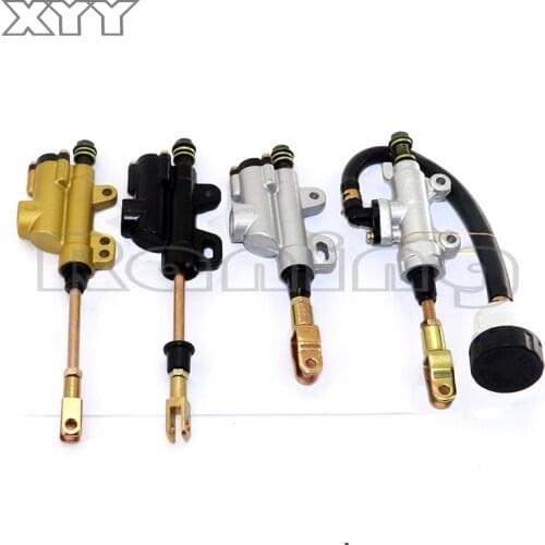 Universal Motorcycle Cylinder Foot Rear Master Cylinder Hydraulic Brake Pump Foot Brake Dirt Pit Bike Motorbike ATV
