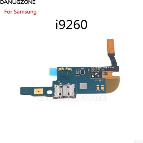 USB Charging Port Charge Dock Socket Jack Connector Flex Cable With Microphone For Samsung Galaxy Premier I9260 GT-I9260
