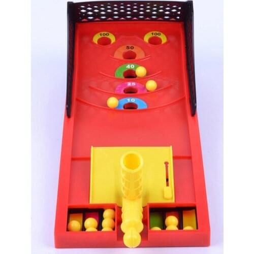 Children Desktop Pinball Machine Fun Finger Game Casual Educational Board Toy