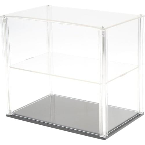 Double Deck Showcase, Dustproof Acrylic Die-cast 3D Model for Candy