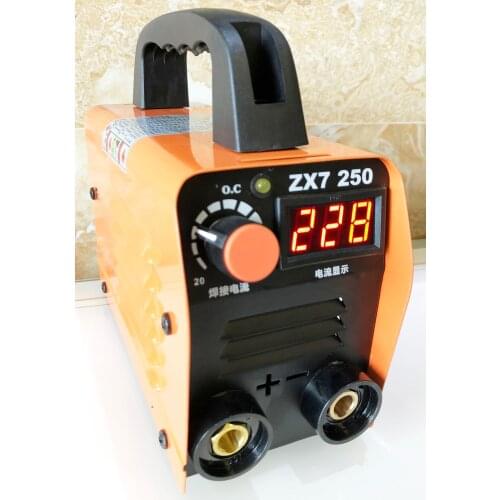 For free 250A 110-250V Compact Mini MMA Welder Inverter ARC Welding Machine Stick Welder