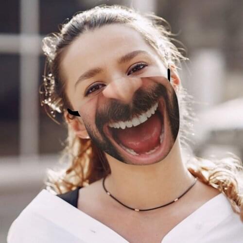 Masks for Women Fashion Washable Reusable Masks Funny Reusable Mouth Face Mask Covers For Woman Unisex Mask Halloween Cosplay