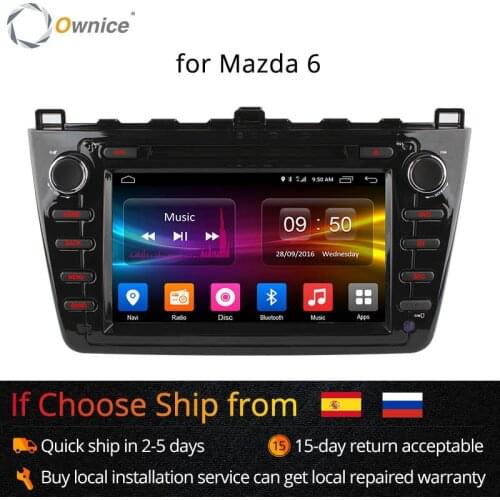 Ownice C500 Octa Core Android 6.0 car dvd gps For Mazda 6 Ruiyi Ultra 2008 2009 2010 2011 2012 wifi 4G Radio 2GB RAM BT 32G ROM