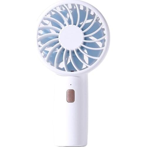 Handheld Mini Air Cooler Portable Fan USB Charging Small Personal Cooling Tools for Home Office Outdoor Travel Summer