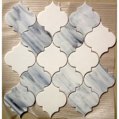 Lantern Tiffany glass tiles D7G2123