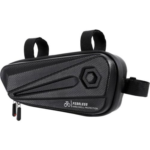 Outdoor Portable Bicycle Bag Hard Case Waterproof Front Frame Bag MTB Storage Box For Bike Repair Kit Key Storage Bag