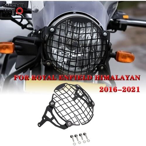 For royal enfield Himalayan motorcycle headlight Protector Aluminium Grille Guard Cover Protection Grill 2016 - 2021