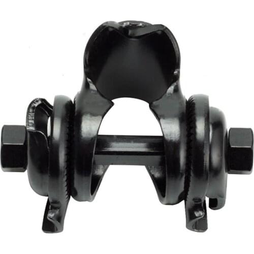 Road MTB Bicycle Saddle Seatpost Clamp 22.2mm Metal Clamping Ring with Black Paint Quick Release Seat Post Clip Bike Accessory