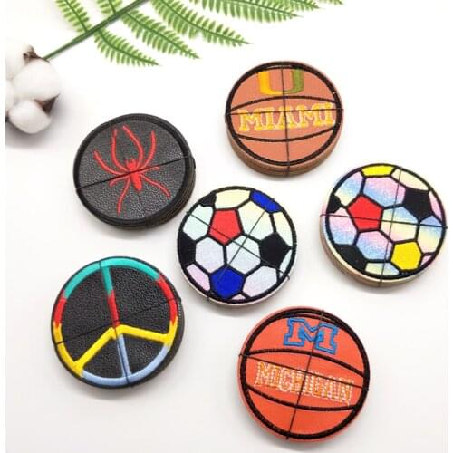 Iron on patches Basketball football Ball patches on clothes stickers Tactical patches DIY embroidered patches for clothes decor