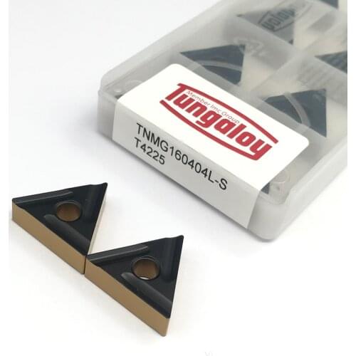 100% Original 10PCS TNMG160404L-S T4225 High Quality For Steel Parts Turning Tool Carbide Inserts Metal CNC Machine Parts Tool