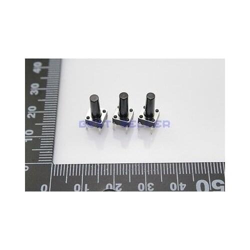200pcs Tact Switch Push Button 6*6*13 6mm*6mm*13mm H13mm Through Hole SPST-NO
