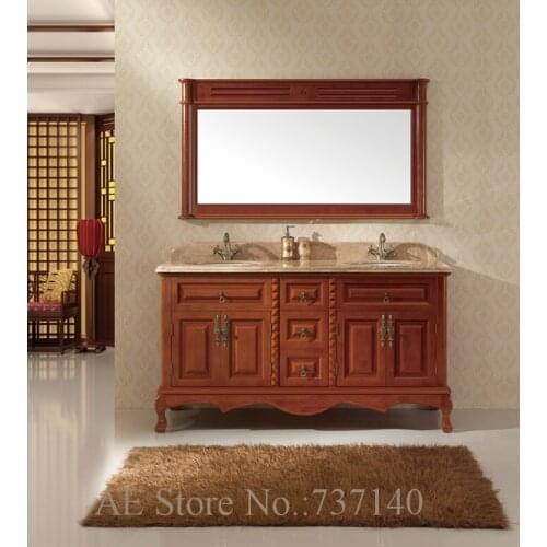 Antique bathroom cabinet wood furniture floor mounted bathroom cabinet furniture buying agent wholesale price