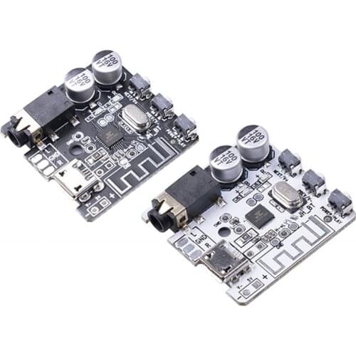 DIY Bluetooth-compatible 5.0 Receiver Wireless Decoder Board Module 3.5mm Bluetooth Audio Receiver Portable Audio Circuits