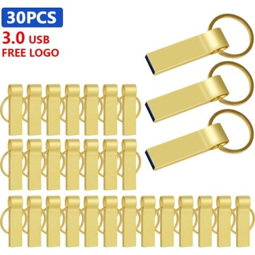 Bulk 30pcs free logo usb 3.0 flash drive 128gb pen drive 64gb pendrive 32gb memoria usb flash 16gb flash 8gb flash memory stick