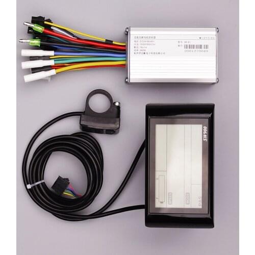 24V/36V/48V 250W/350W CSC Ebike Dual Mode Controller And SW900 Ebike Display For MTB/Fat Pedal Electric Bike