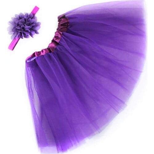 Hot Sale 60% Newborn Skirt Photography Props Infant Costume Floral Headband Skit Princess Newborn Baby Photography Props