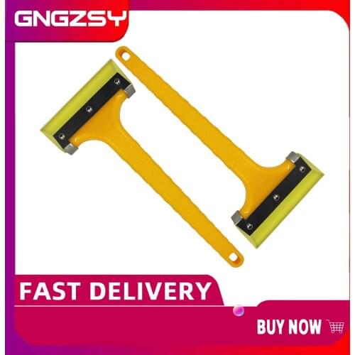 2pcs Long Handle Snow Ice Scraper Glass Removal Clean Tool Auto Car Vehicle Fashion And Useful Convenient Snow Shovels 2B43