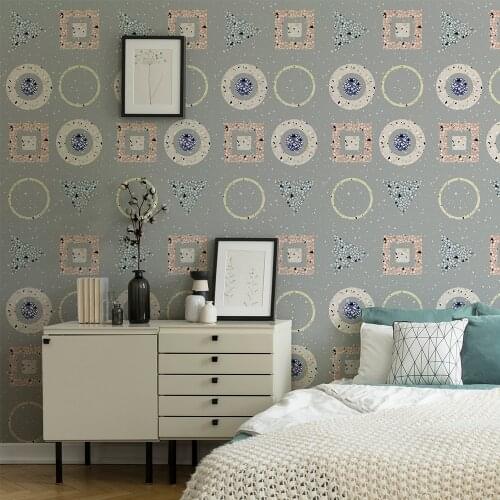 Home decoration renovation non-slip self-adhesive floor stickers Office Background wall Terrazzo Wallpaper 40x250cm PVC stickers