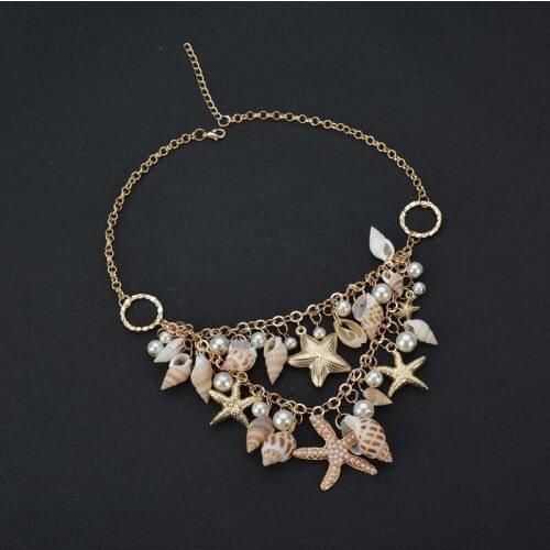 10/20pcs Fancy Gold tone conch Shell Anklet/Bracelets/Hand Strap Natural Cowrie Beach Foot Jewelry for Women Girls gift