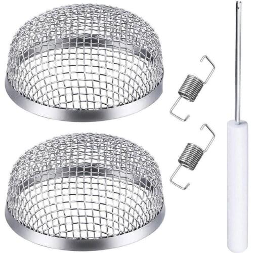 2 Pieces Of RF Steel Insulation RV Insect-proof Ventilation Mesh Cover With Accessories Suitable For Outdoor RF Tools