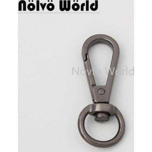 5-20-100 pieces 42*12mm 1/2" old silver color retro style metal chain hanger antique silver metal snap hook for DIY