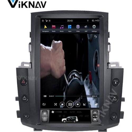 Android vertical screen car DVD player support carplay For-LEXUS LX570 2007-2015 car radio GPS navigation multimedia player