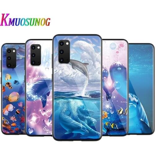 Ocean dolphin For Samsung Galaxy S20 FE Ultra Lite Plus A11 A12 A21 A31 A41 A42 A51 A52 A71 A81 A91 Phone Case
