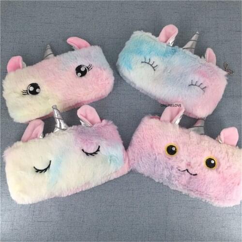 Unicorn , Cat , Horse Gift Plush Coin Bag , Keys Pendant Wallet Pouch , Pocket Purse