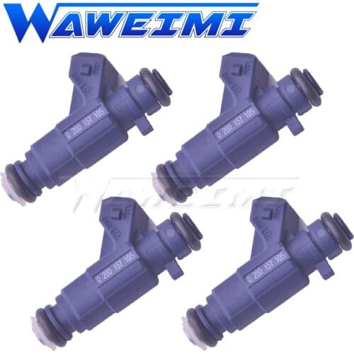 WAWEIMI Brand New 4x Fuel Injector Nozzle 0280157105 For GM AGILE MONTANA FLEX 1.4 2.0 New Arrival
