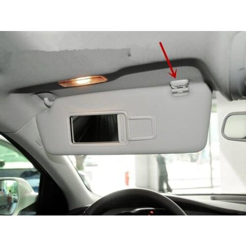 Original Beige Sun Visors Clip Fastern For Audi A4L A3 A5 Q5 A6L Q3 DB210A