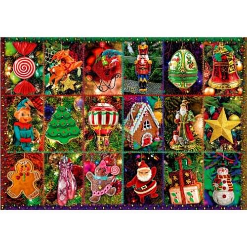 1000pcs Montessori Jigsaw Puzzle Durable Shape Matching Educational Toys for Children Adults Home Leisure Game Play Toys Gifts