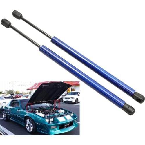 2pcs for Chevrolet Camaro Z28 Convertible 1993-1996 1997 22.6 inch Front Hood Gas Lift Supports Struts Prop Arm Shocks