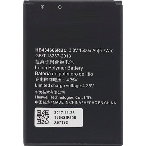 Replacement Phone Battery HB434666RBC For Huawei E5573 E5573S E5573s-32 E5573s-320 E5573s-606 E5573s-806 1500mAh