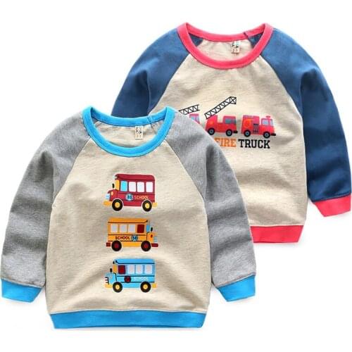 2020 new spring boys girls sweatshirt High quality cotton car-styling hoodies kids Baby costume Childrens clothing