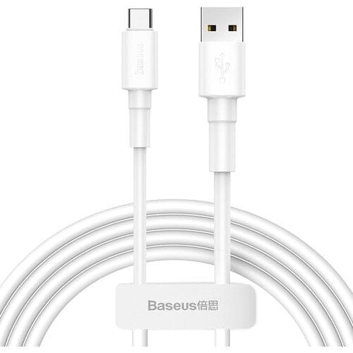 Baseus CATSW-02 Type-C 3.0A Fast Charging USB Cable 1 mt White